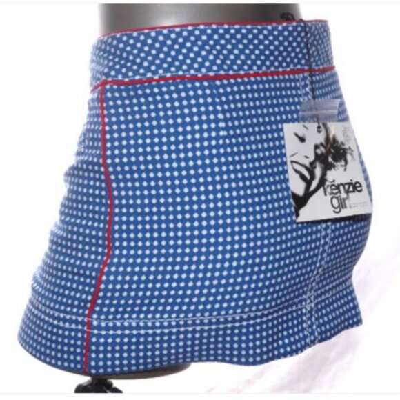 Polka Dot MINI Skirt LOW Rise KENZIE GIRL  Sz: 5 NWT Womens / Juniors - Picture 3 of 4